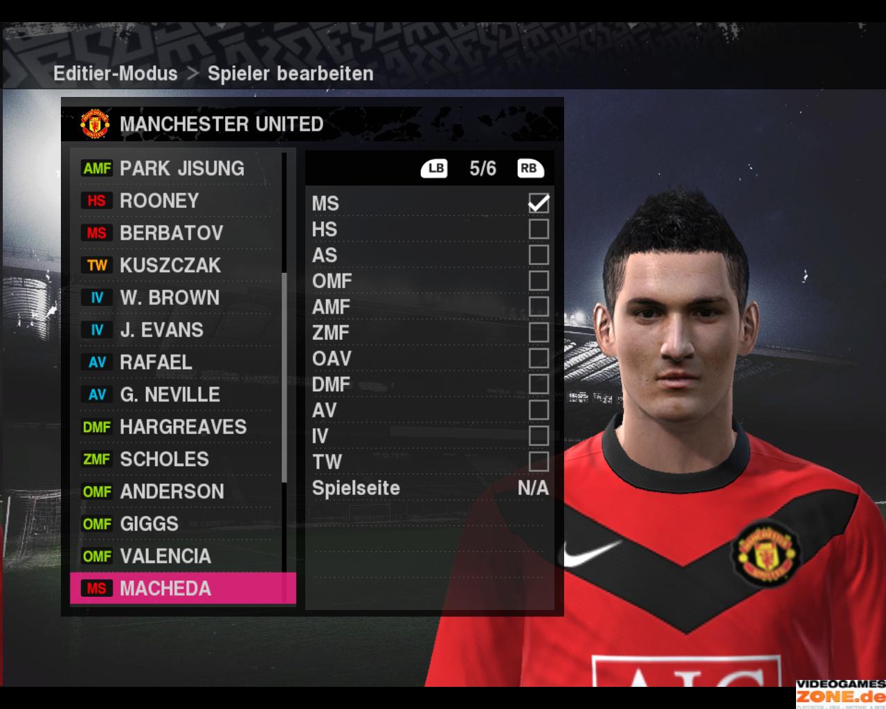 [15/10/2009] PES 2010 Manchester United 111