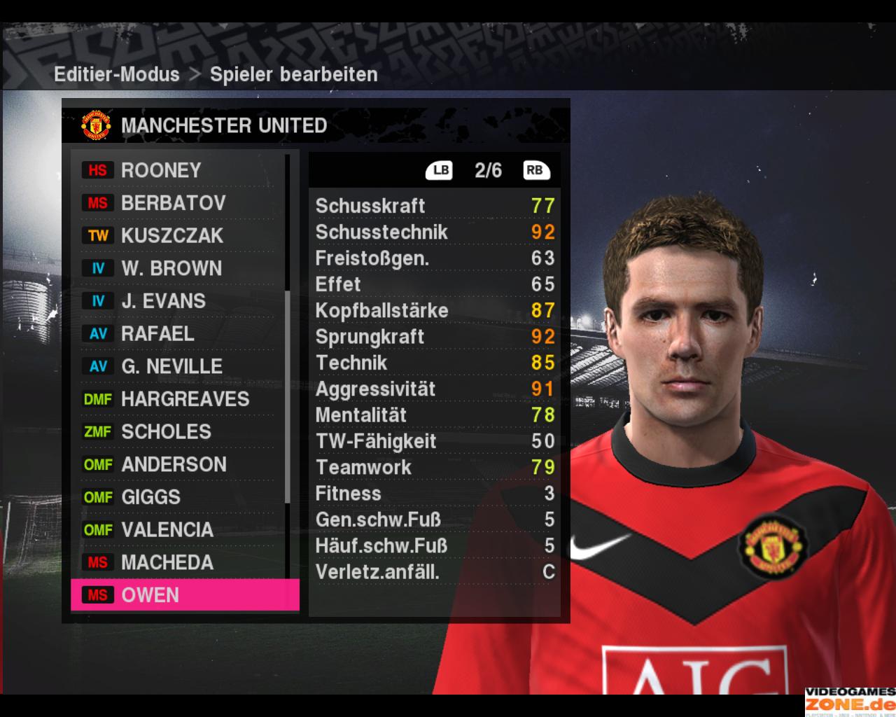 [15/10/2009] PES 2010 Manchester United 114