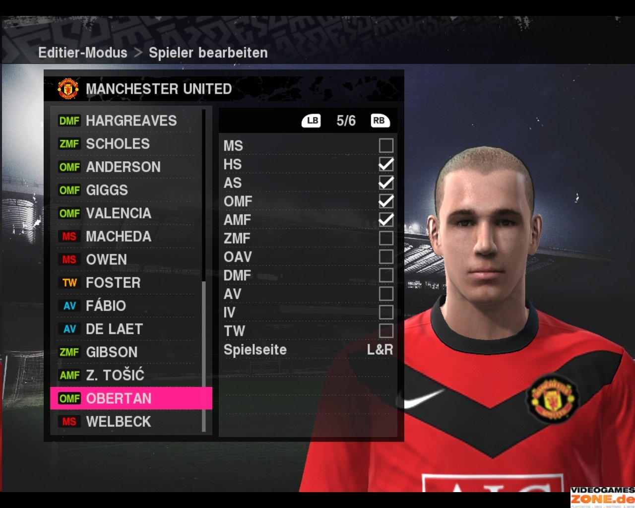 [15/10/2009] PES 2010 Manchester United 146