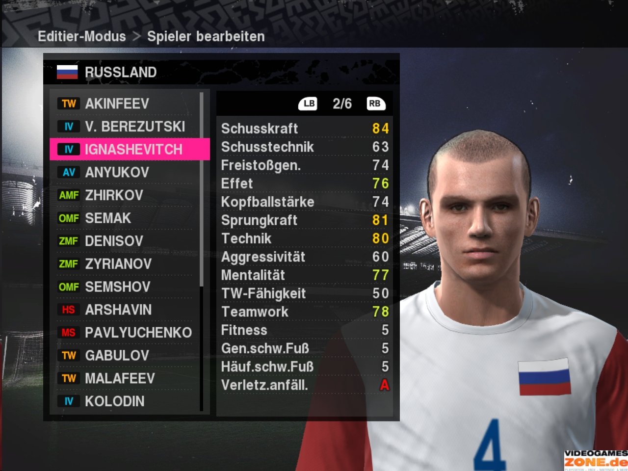 [16/10/2009] PES 2010 Russland 06