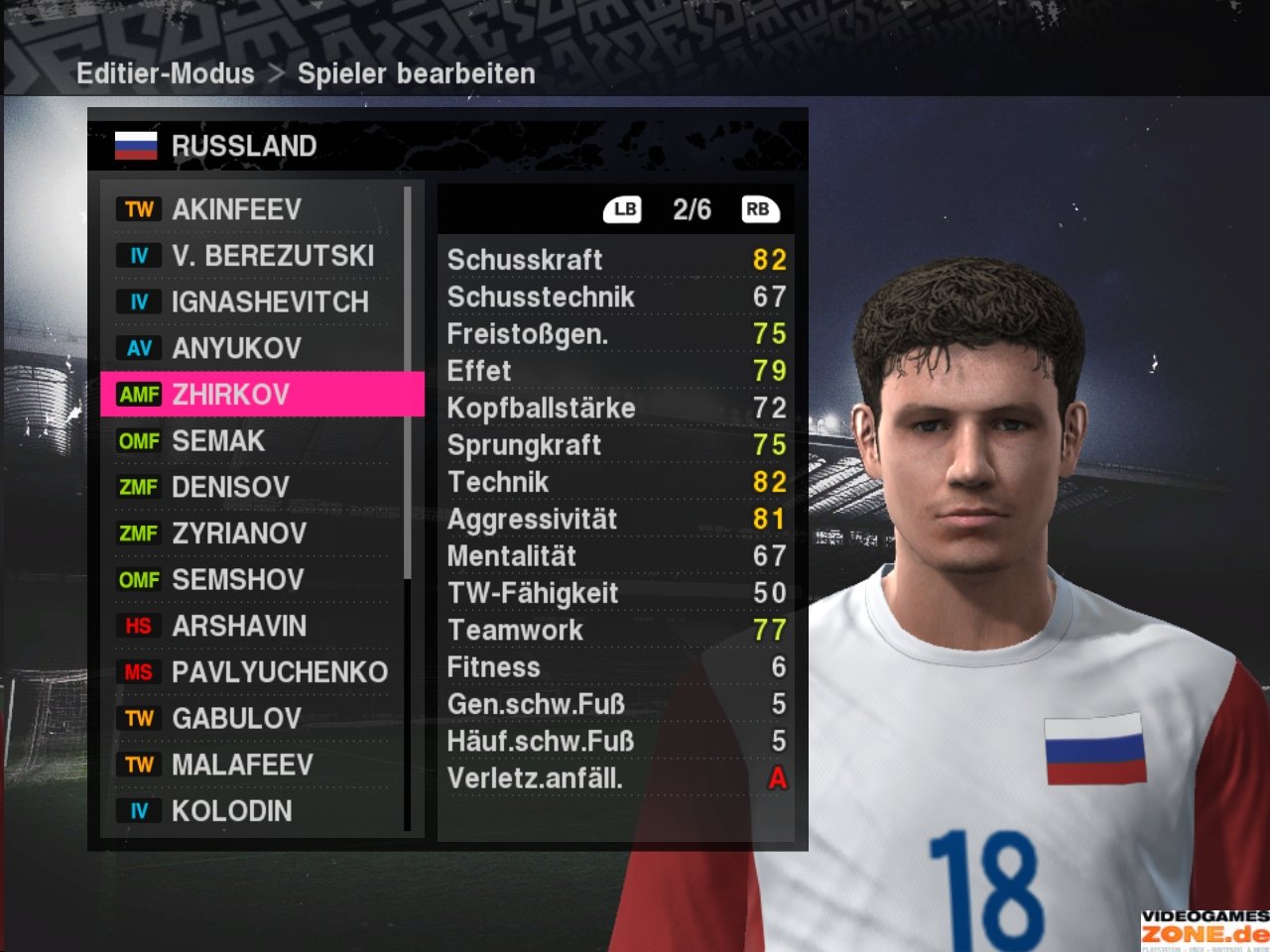 [16/10/2009] PES 2010 Russland 10