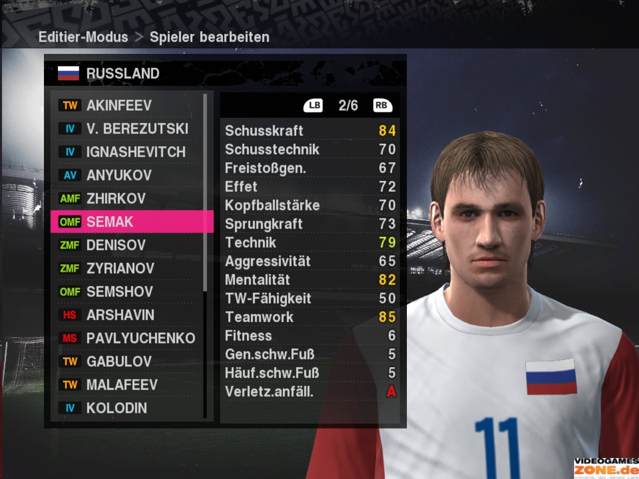[16/10/2009] PES 2010 Russland 12