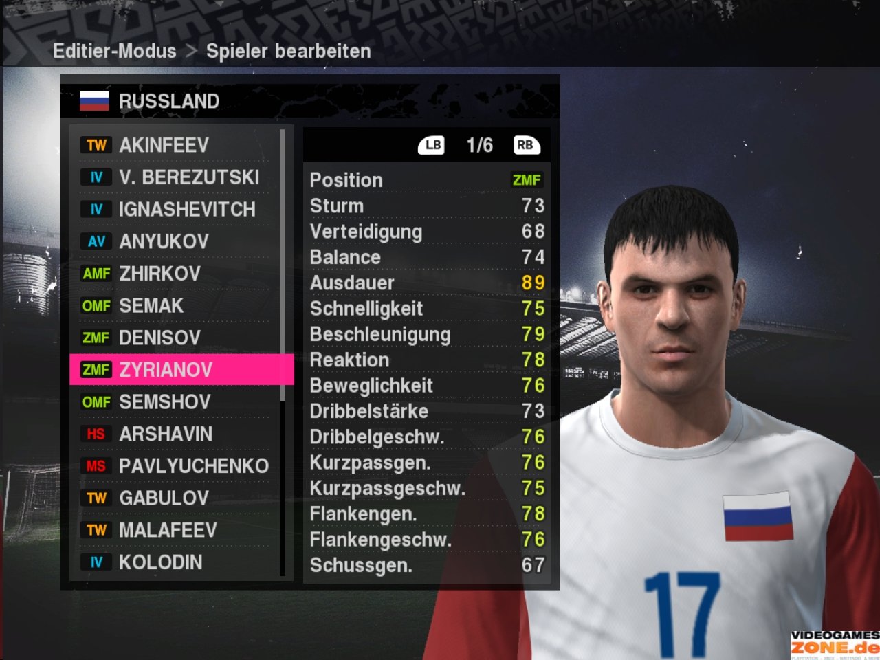 [16/10/2009] PES 2010 Russland 15