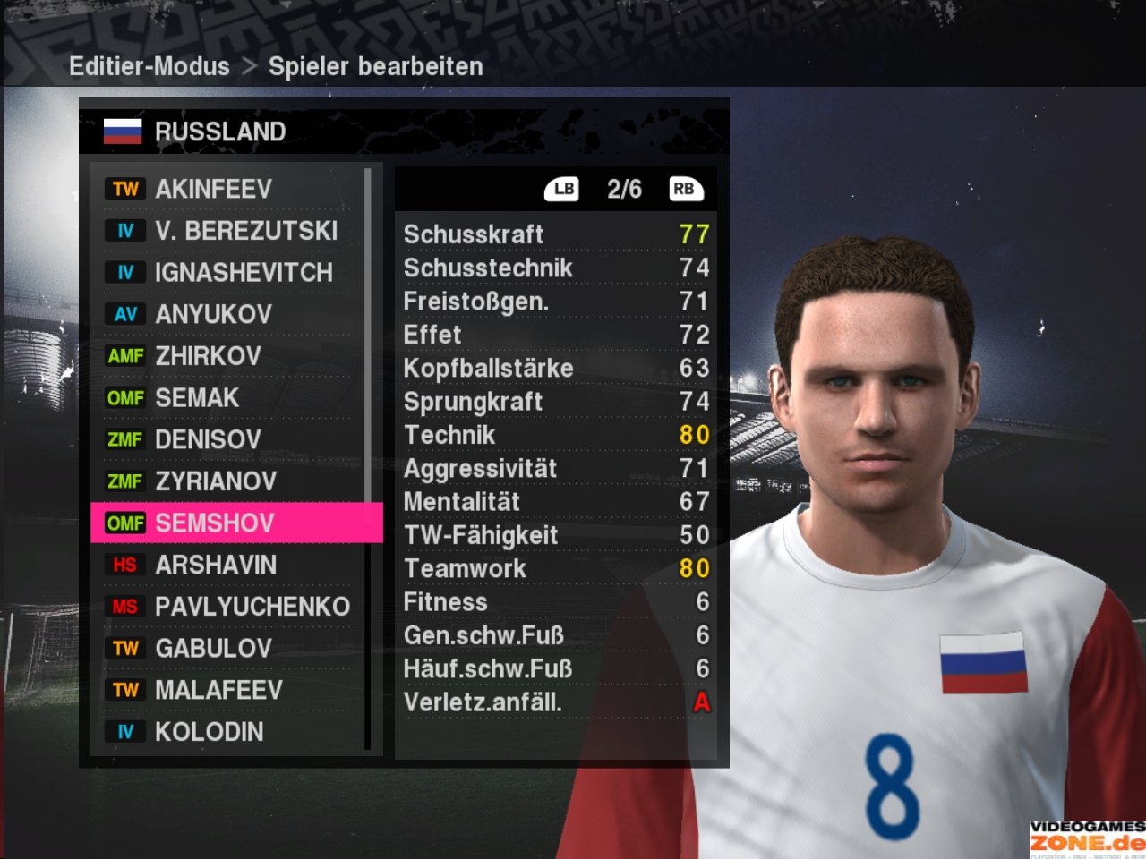 [16/10/2009] PES 2010 Russland 18