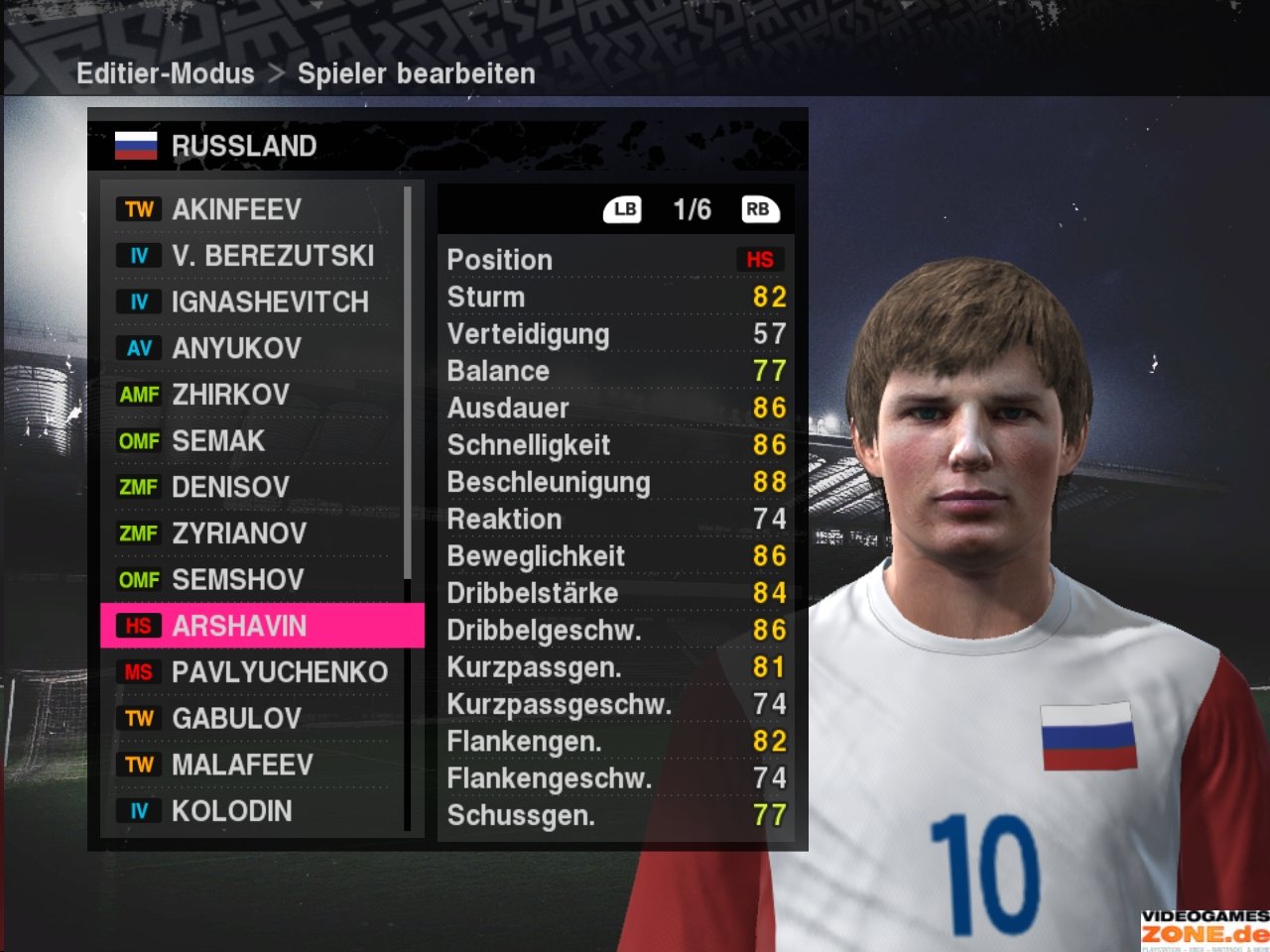 [16/10/2009] PES 2010 Russland 19