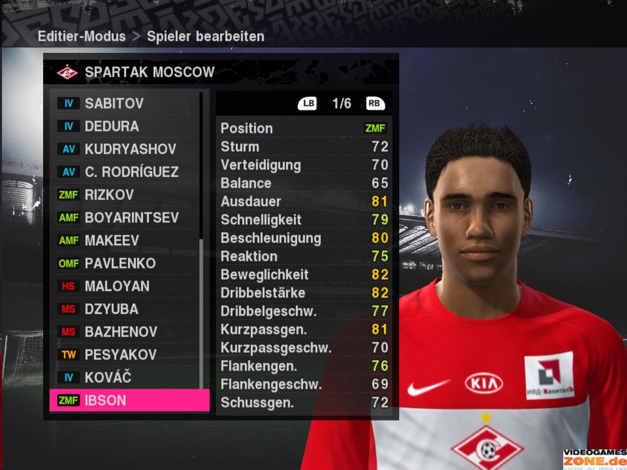[16/10/2009] PES 2010 Spartak Moscow 02