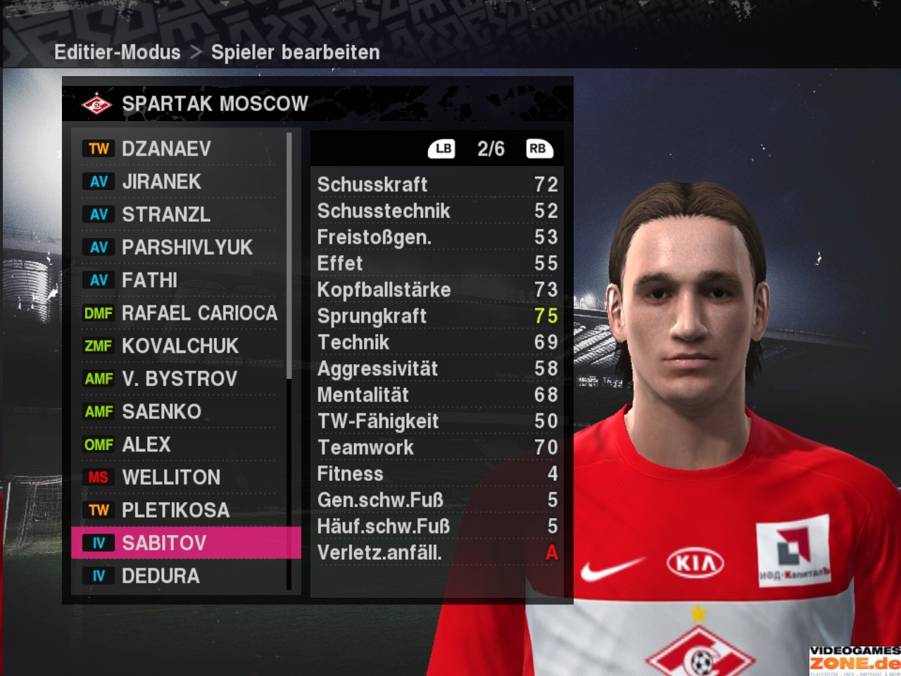 [16/10/2009] PES 2010 Spartak Moscow 27