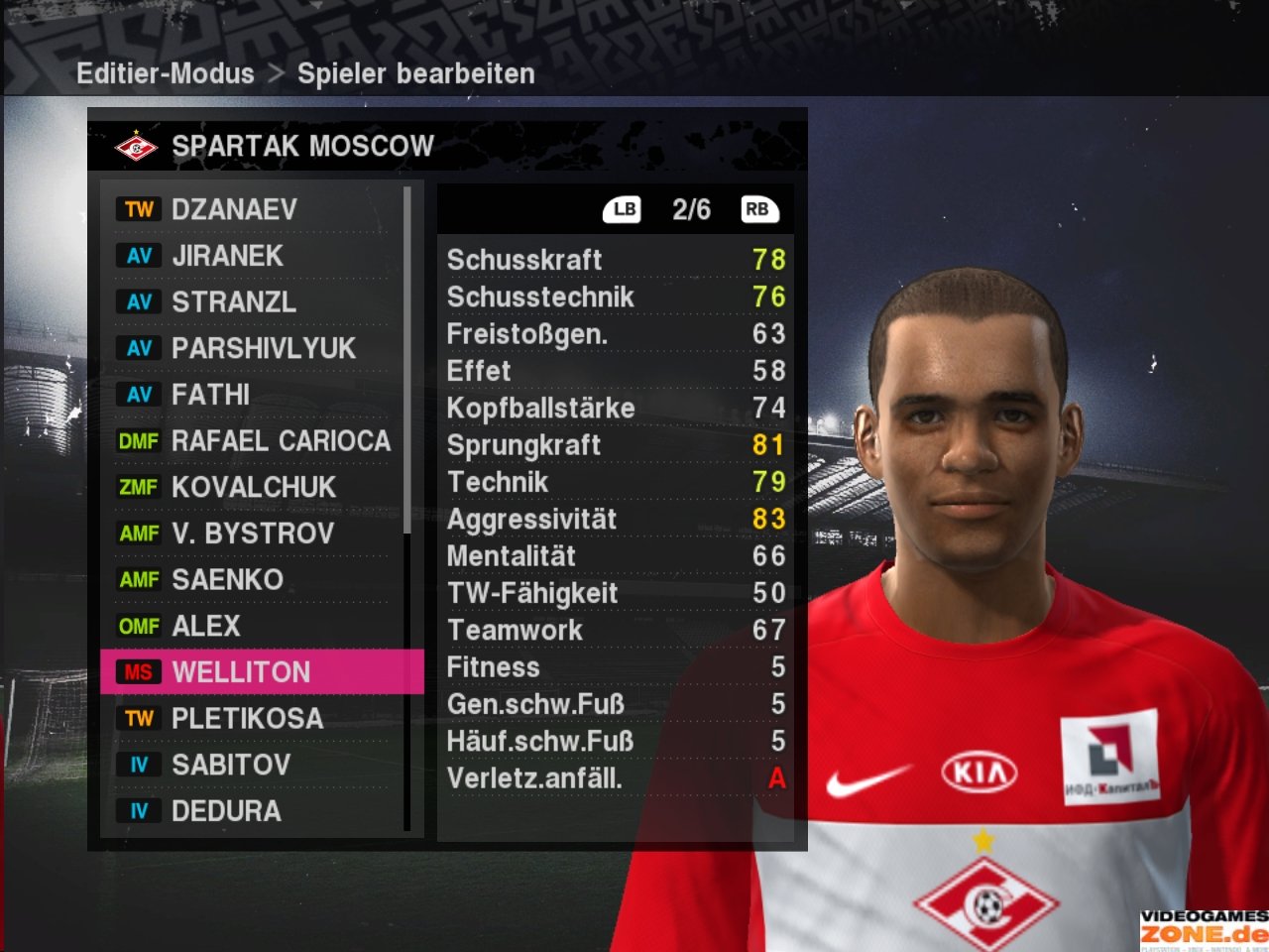[16/10/2009] PES 2010 Spartak Moscow 31