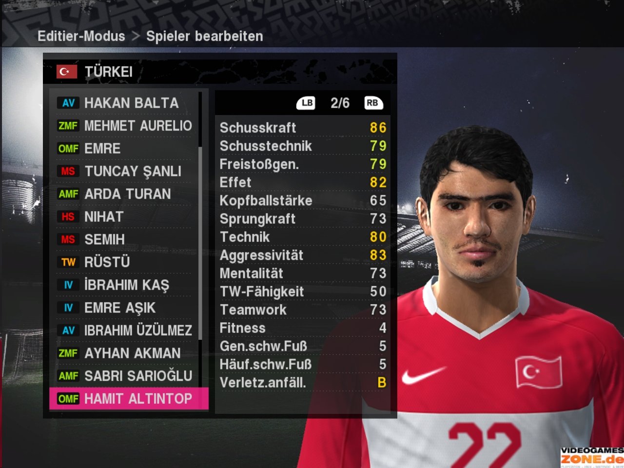 [16/10/2009] PES 2010 Türkei 36