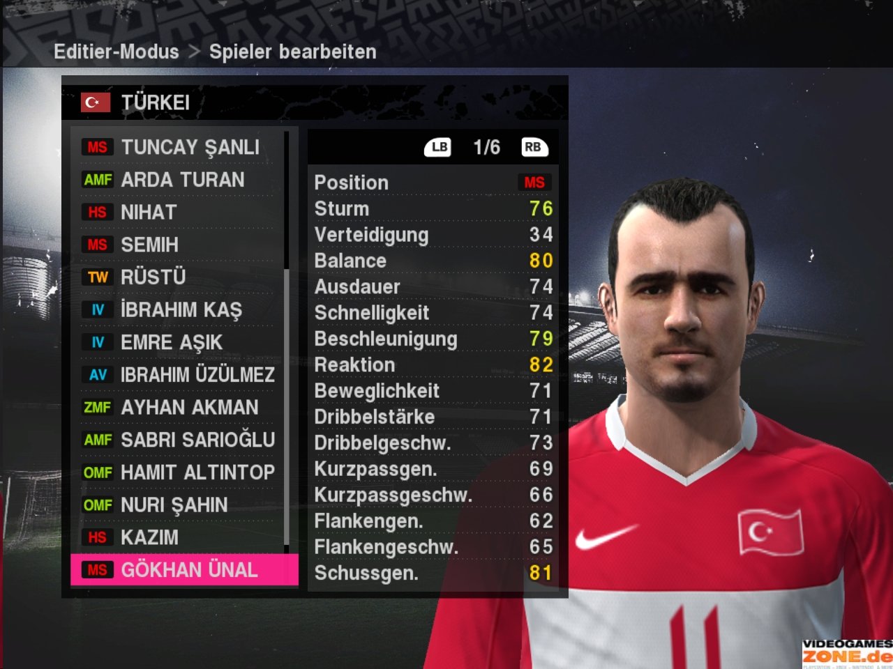 [16/10/2009] PES 2010 Türkei 41