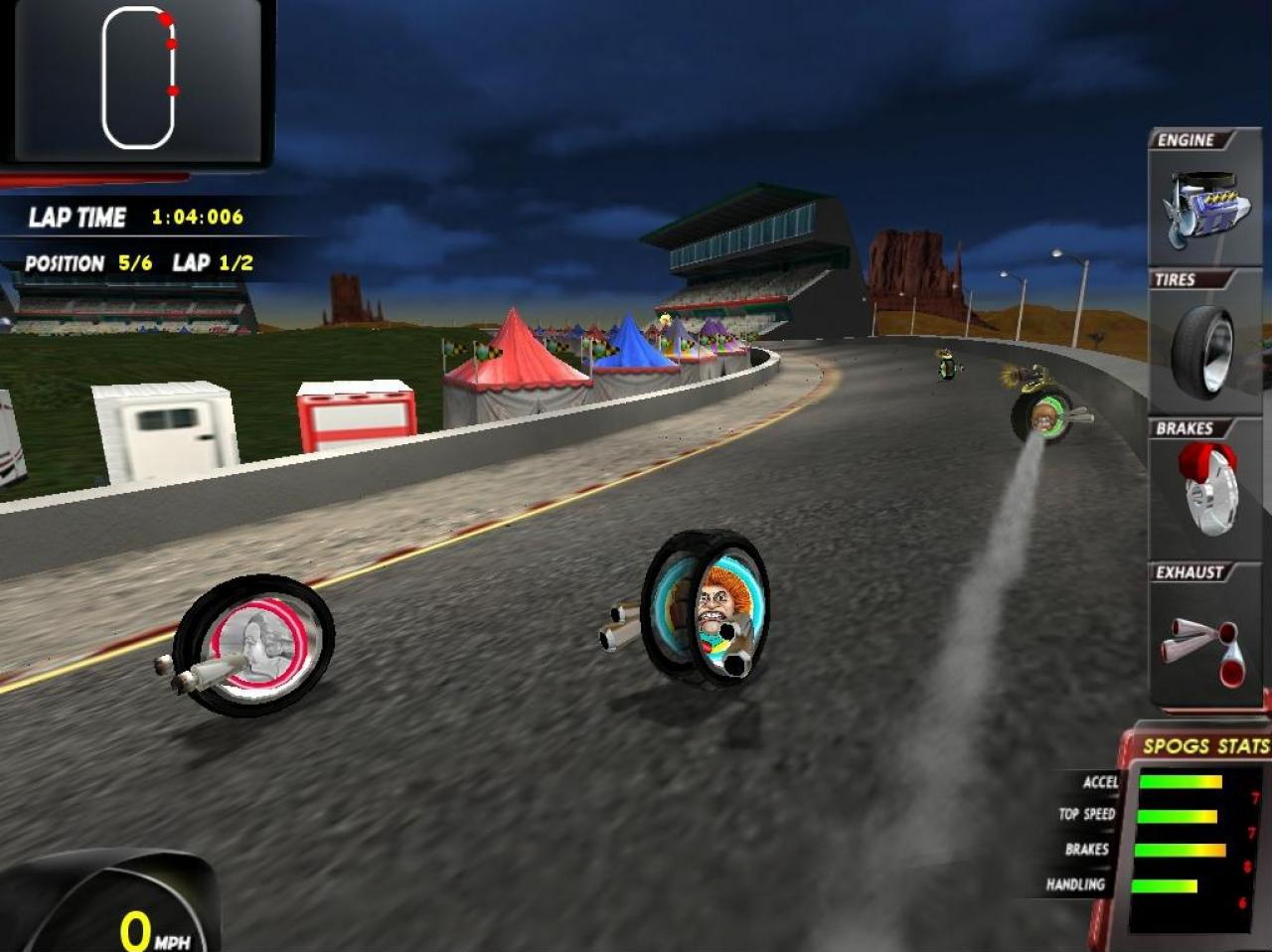 [09/10/2009] SPOGS Racing (Wii) - Weltweite Durchschnittswertung: 18.43%