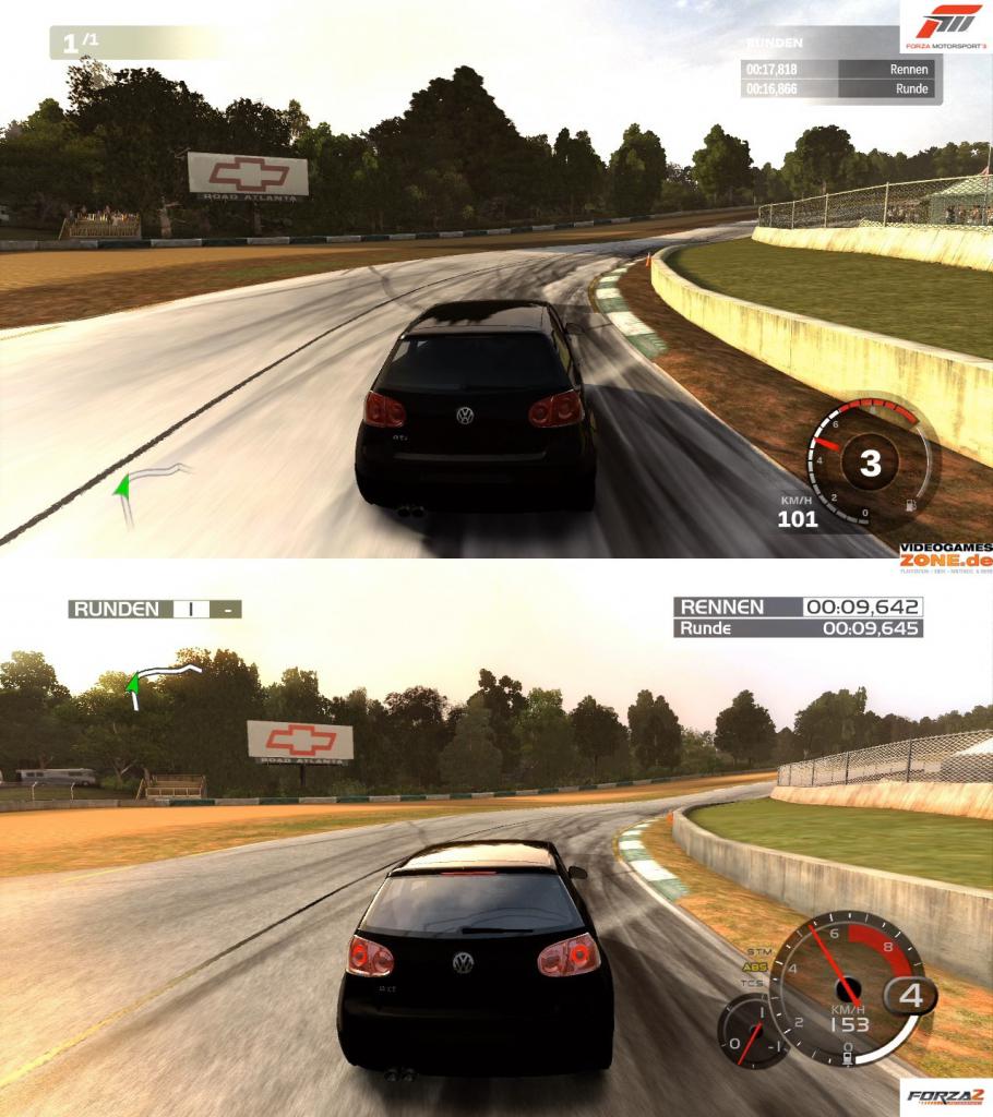 [10/10/2009] Forza 3 vs. Forza 2 - Golf V GTi (2)