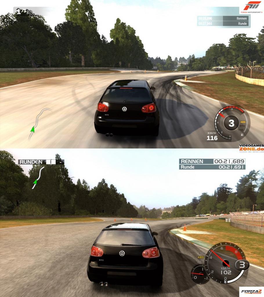 [10/10/2009] Forza 3 vs. Forza 2 - Golf V GTi (3)