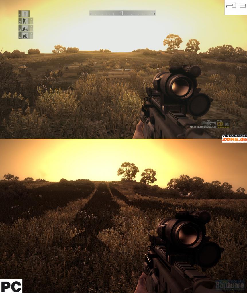 [06/10/2009] Operation Flashpoint: Dragon Rising PS3 vs. PC (12)
