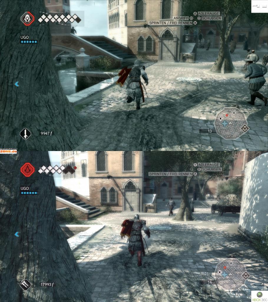 [17/11/2009] Assassins Creed 2 PS3 vs Xbox 360 (9)