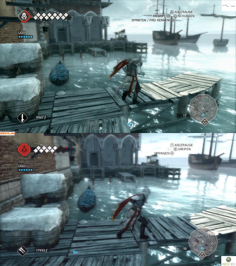 [17/11/2009] Assassins Creed 2 PS3 vs Xbox 360 (13)