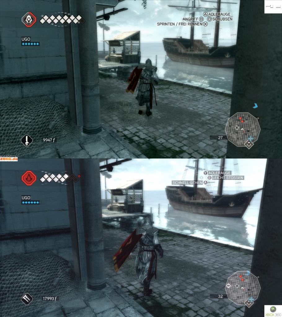 [17/11/2009] Assassins Creed 2 PS3 vs Xbox 360 (15)