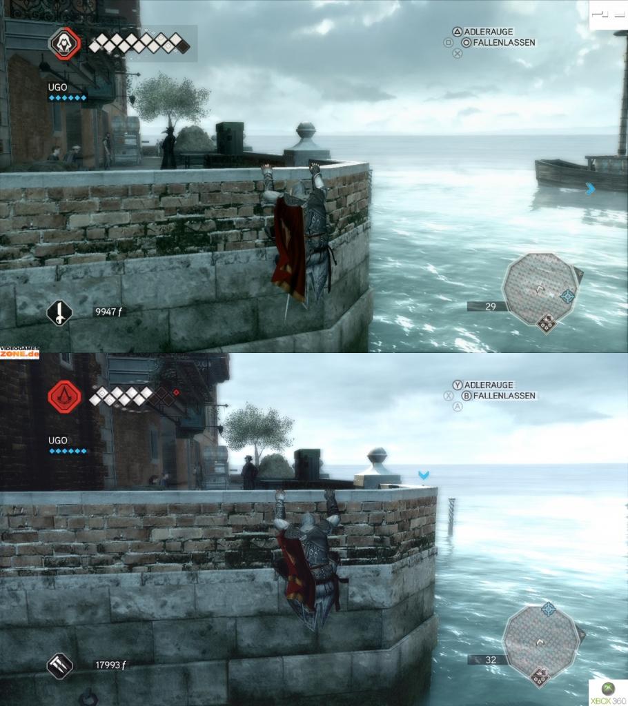 [17/11/2009] Assassins Creed 2 PS3 vs Xbox 360 (21)