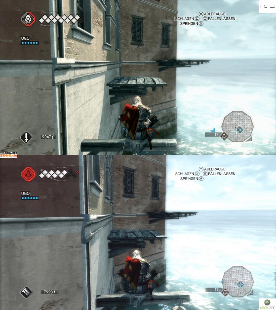 [17/11/2009] Assassins Creed 2 PS3 vs Xbox 360 (24)