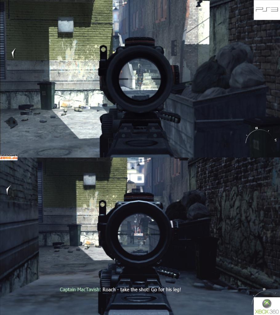 [09/11/2009] Call of Duty Modern Warfare 2 - PS3 vs Xbox 360 - Mission 'Takedown' (12)