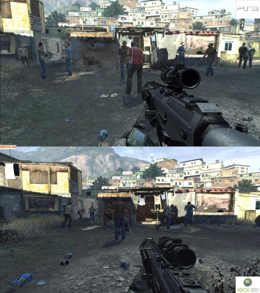 [09/11/2009] Call of Duty Modern Warfare 2 - PS3 vs Xbox 360 - Mission 'Takedown' (15)