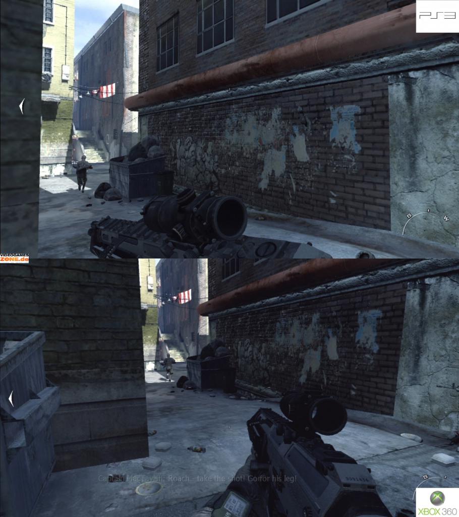 [09/11/2009] Call of Duty Modern Warfare 2 - PS3 vs Xbox 360 - Mission 'Takedown' (13)
