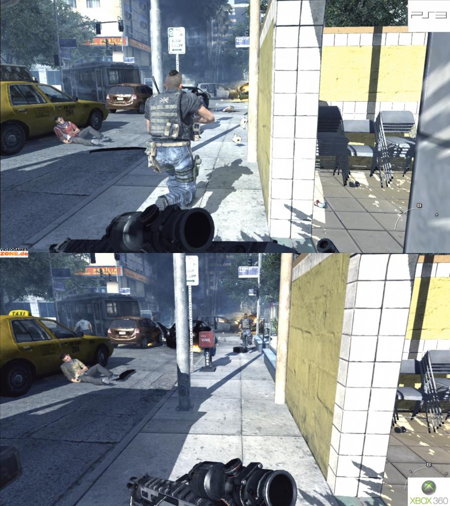 [09/11/2009] Call of Duty Modern Warfare 2 - PS3 vs Xbox 360 - Mission 'Takedown' (4)