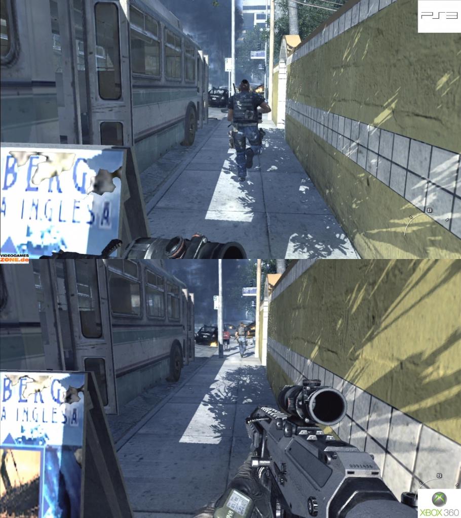 [09/11/2009] Call of Duty Modern Warfare 2 - PS3 vs Xbox 360 - Mission 'Takedown' (6)