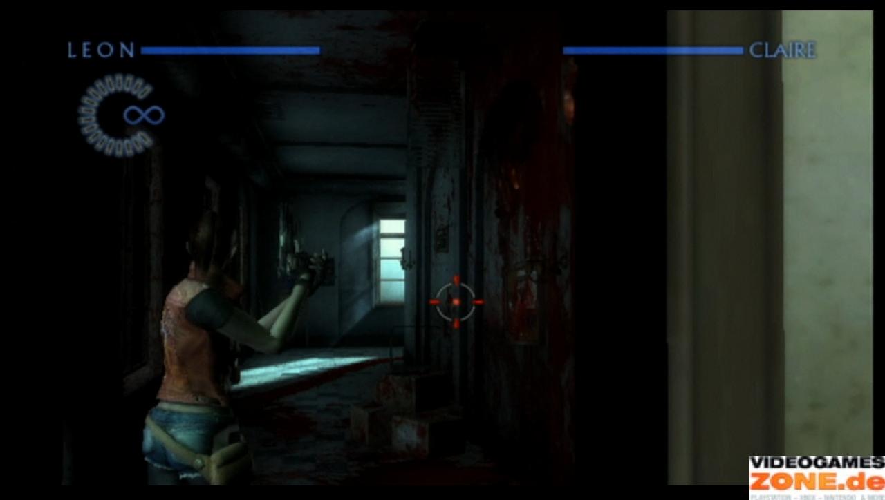 [16/11/2009] Polizeipräsidium Raccoon City: Immer wieder versetzt euch das Spiel an bekannte Orte.
