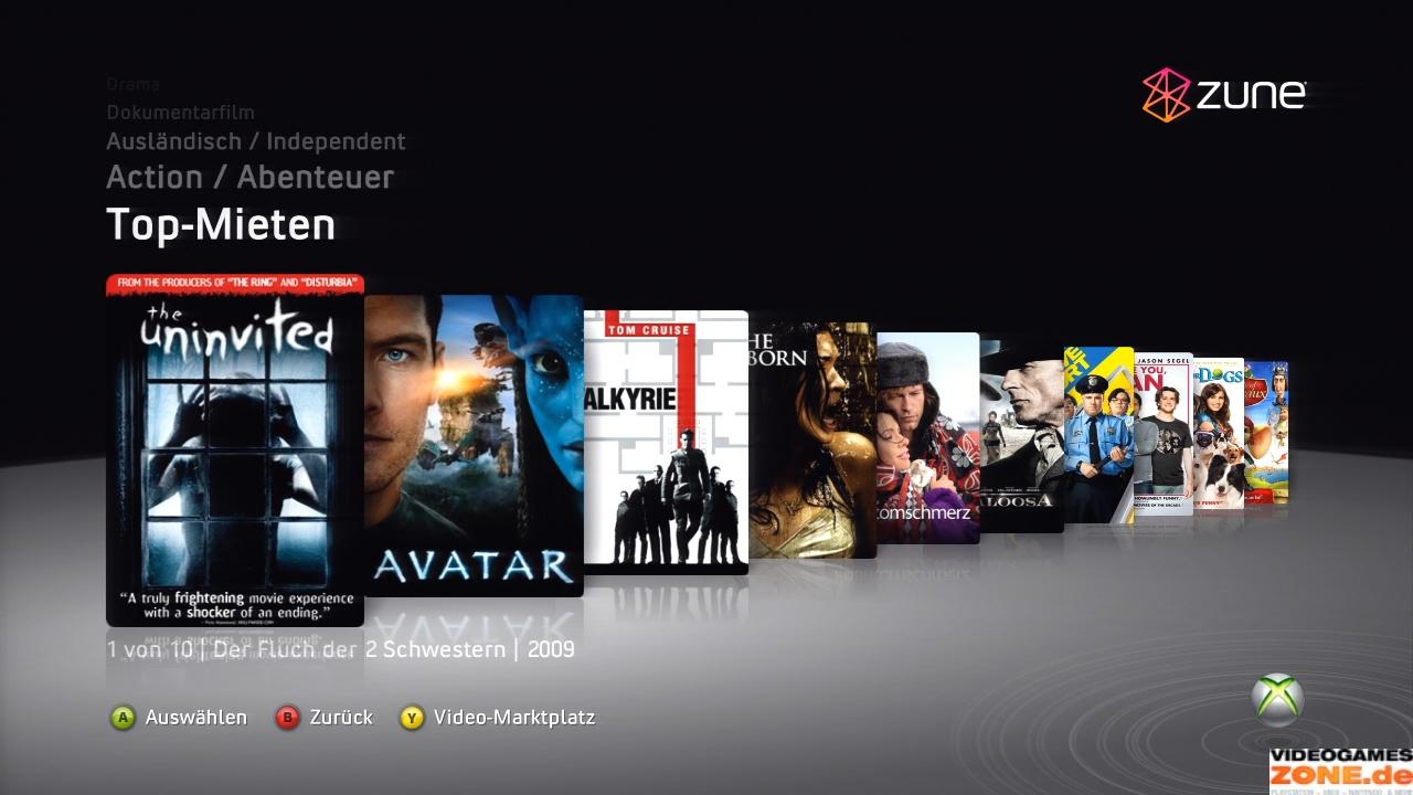 [17/11/2009] Die Auswahl an Filmen ist enorm. Um sie optimal und bufferfrei streamen zu können, empfehlen wir eine Internetleitung von 4MBit aufwärts.