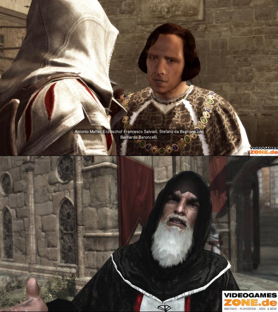 [18/11/2009] Assassin's Creed 2 (upper screen) vs. Assassin's Creed (lower screen) - Grafik Duell (8)