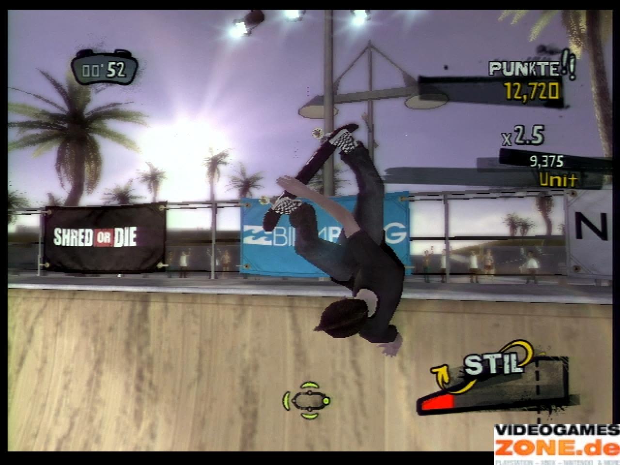 [16/12/2009] Vertikaler Spaß: Auch Halfpipes sind in Tony Hawk: RIDE natürlich mit dabei.