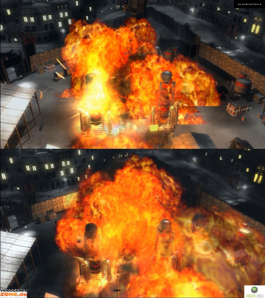 [03/12/2009] Grafikvergleich von The Saboteur (oben PS3, unten Xbox 360) (6)