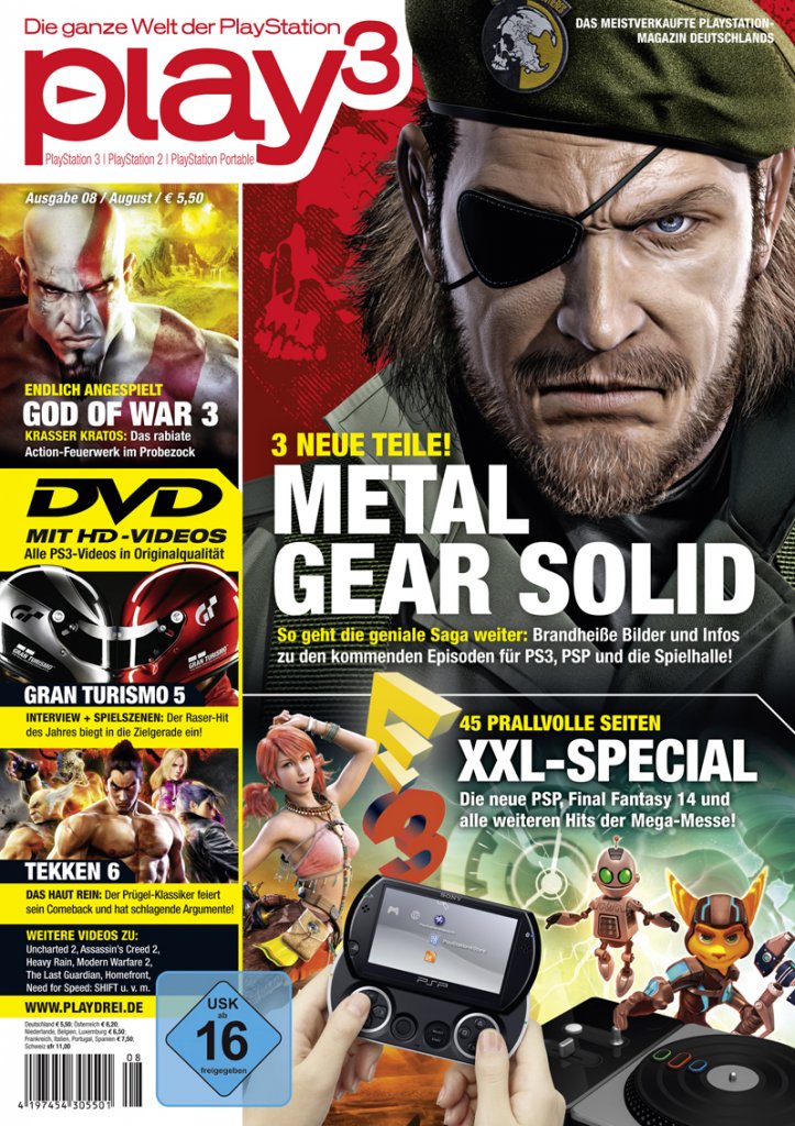 [14/12/2009] play³ Ausgabe 08/09