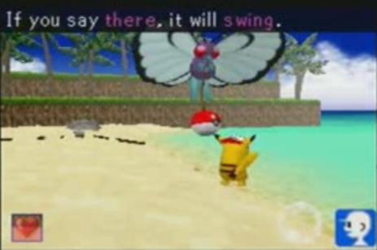[11/01/2010] Hey you, Pikachu! (Nintendo 64) Japan: 12.12.1998 / Europa: Kein Release Diesem Kinderspiel lag ein Mikrofon bei, das ihr verwenden könnt, um euch mit Pikachu zu unterhalten. Gewinnt mit Hilfe von viel Kommunikation das Vertrauen des scheuen Waldbewohners und versucht, euch mit ihm anzufreunden!