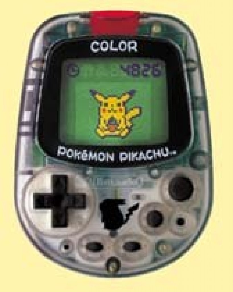 [11/01/2010] Pokémon Pikachu Color (Stand Alone)Japan: 21.11.1999 / Europa: 10.04.2001 Eine Neuauflage des Pokémon Pikachu, diesmal mit Farbdisplay. Außerdem ist es aufgrund des Infrarot-Sensors jetzt möglich, die erarbeitete Energie auf die Goldene & Silberne Edition zu senden, um sie dort gegen seltene Items zu tauschen.