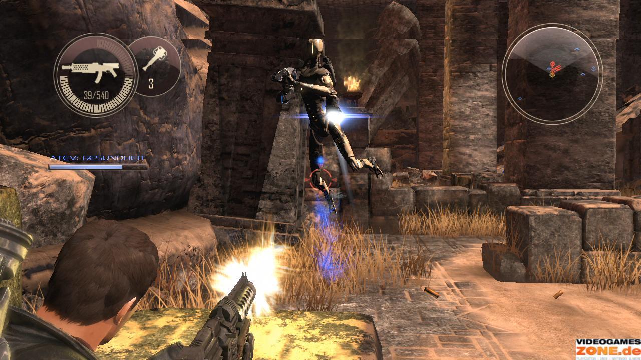 [20/01/2010] Karge Botanik: Nicht nur der Wüstenabschnitt geizt mit Details. Die meisten Levels fallen recht unspektakulär aus.