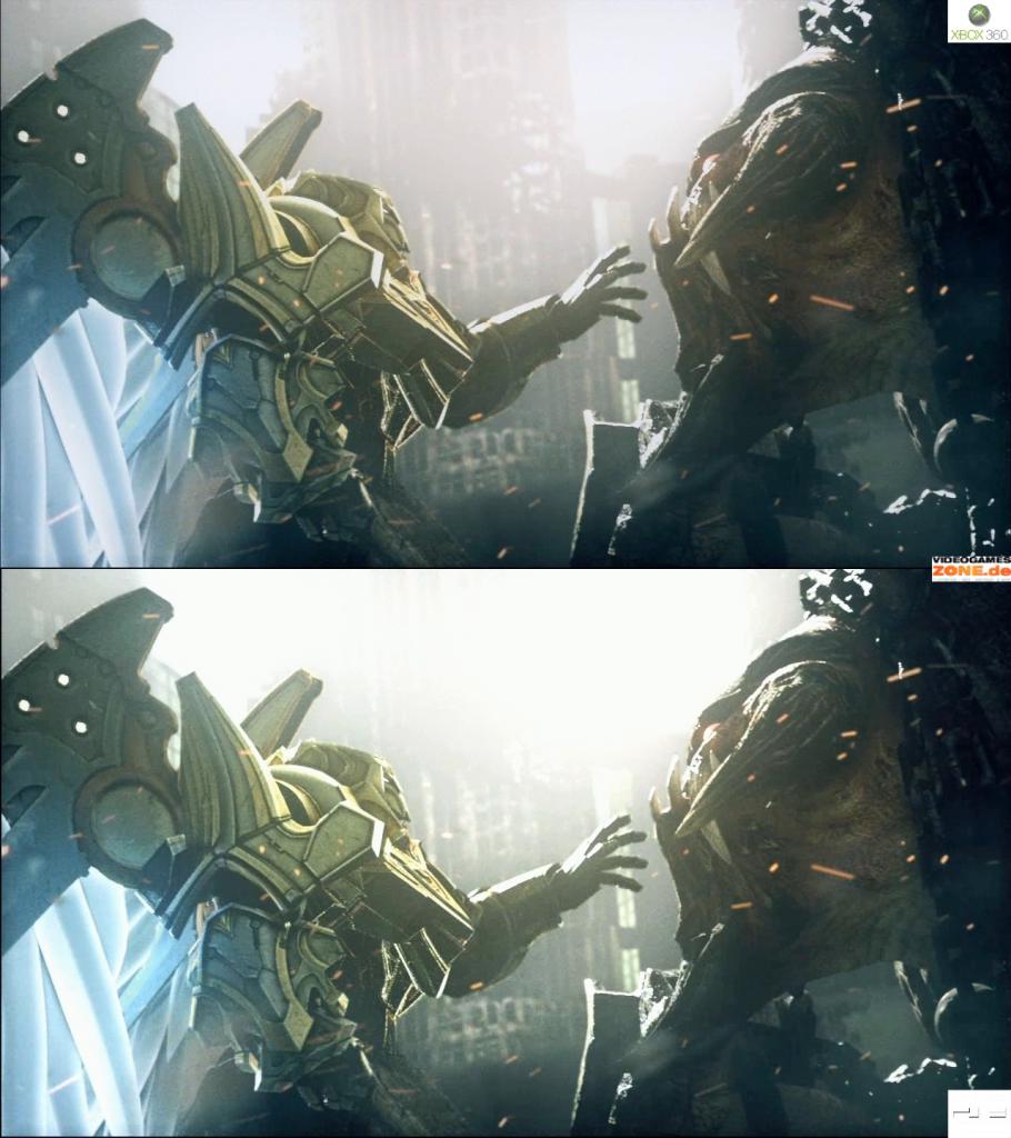 [07/01/2010] Darksiders Xbox 360 vs. PS3 - Grafik-Vergleich (1)