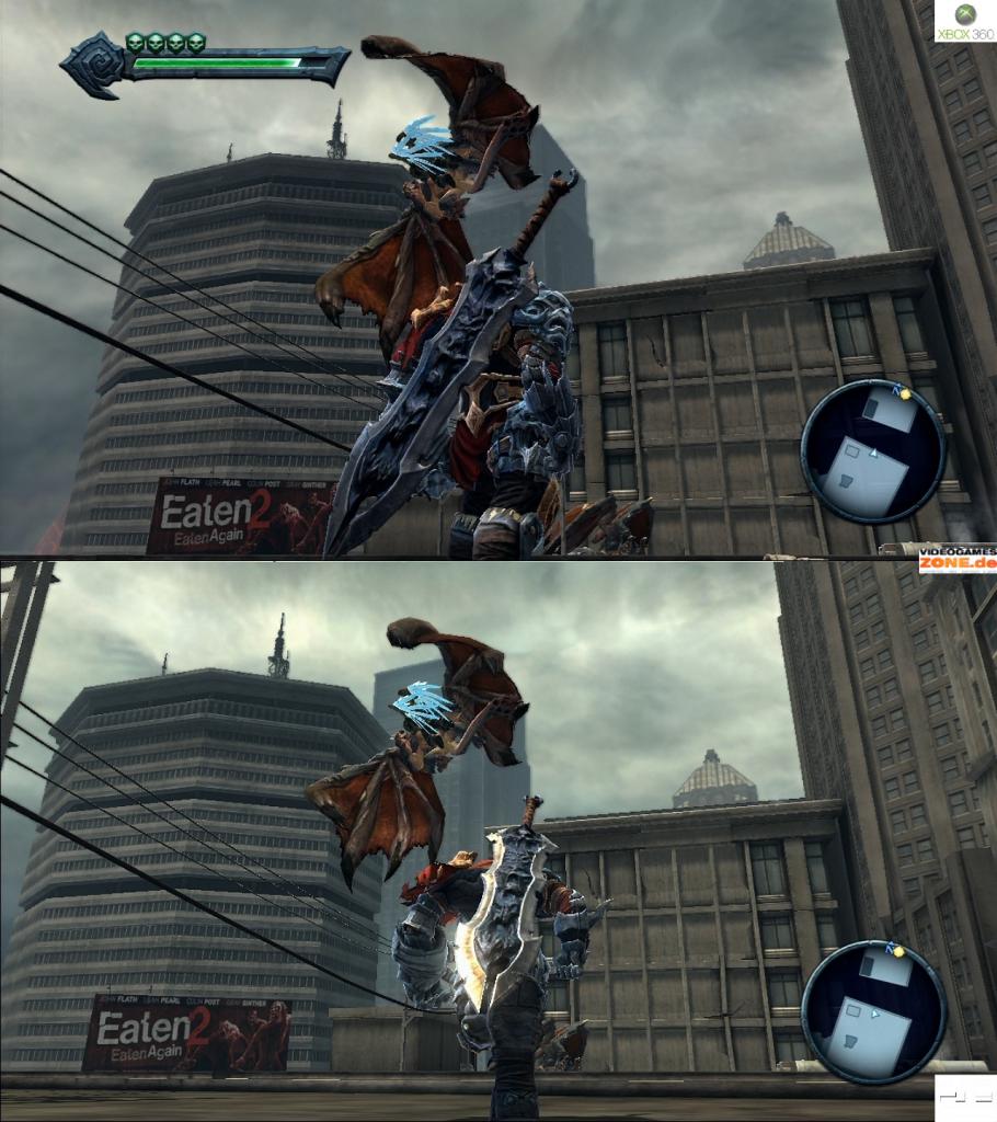 [07/01/2010] Darksiders Xbox 360 vs. PS3 - Grafik-Vergleich (2)