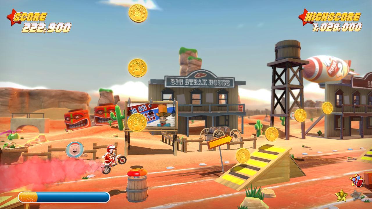 [04/01/2010] Joe Danger - 12,99 Euro - Das Motorrad-Rennspiel mit dem lustigen Helden Joe Danger bietet coole Strecken. Nicht so Simulations-lastig wie Trials HD auf der Xbox 360 aber mit sehr viel Humor.