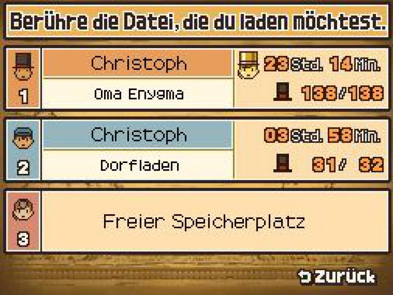 [18/01/2010] Für den Gold-Luke müsst ihr ALLE Rätsel lösen!