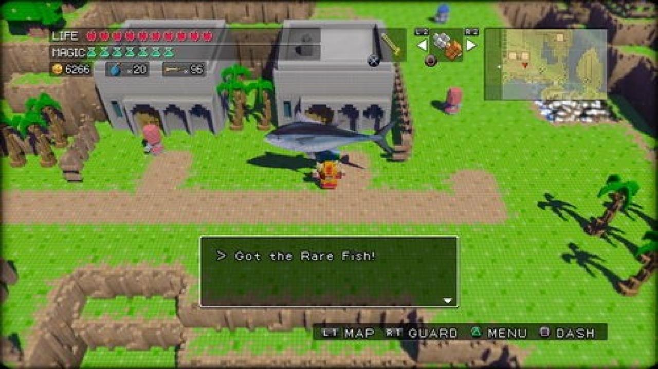 [28/02/2010] 3D Dot Game Heroes - Ein Abenteuer, das stark an The Legend of Zelda erinnert, aber durch seinen einzigartigen Stil begeistert. - Leser-Vorschlag