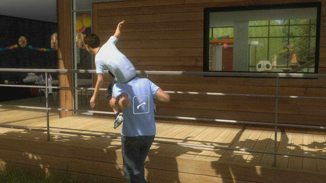 [18/02/2010] Heavy Rain-Test: Gefühlvoll - Per Sixaxis haltet ihr die Balance beim Huckepack-Spielchen.