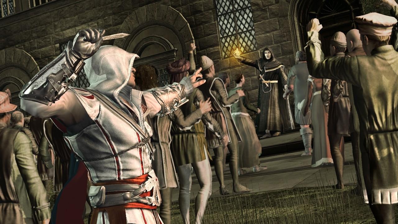[18/02/2010] Assassin's Creed 2 kam für PC mit einem restriktiven Kopierschutz auf den Markt. Ubisoft handelte sich deswegen viel Kritik ein. Denn das Action-Adventure war zeitweise nur mit permanenter Internetverbindung spielbar. Als zum Launch die Authentifizierungsserver (offenbar aufgrund von Hacker-Angriffen), war der 