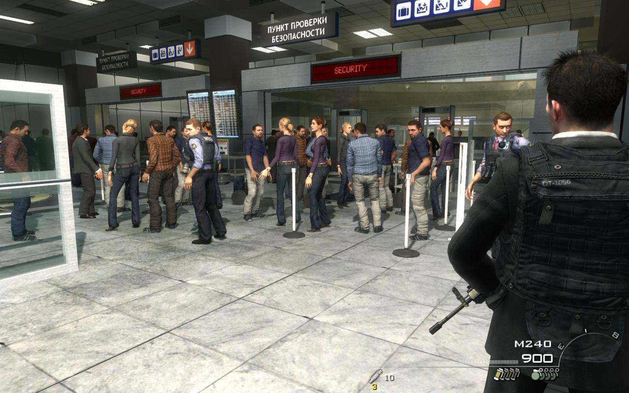 [24/02/2010] In Call of Duty: Modern Warfare 2 kann der Spieler selber in der Mission 