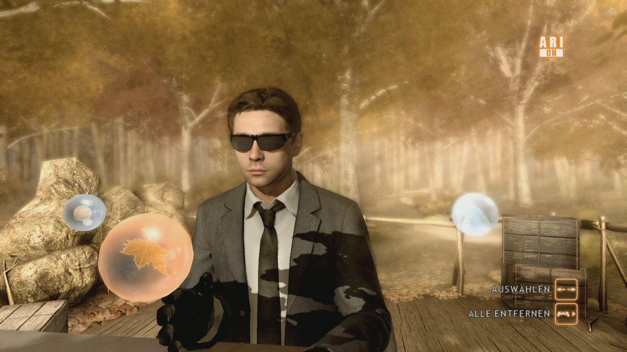 [10/02/2010] Norman Jaydens Sonnenbrille sieht nicht nur cool aus, sondern ist darüber hinaus vollgepackt mit Technik, die dem FBI-Agenten aus Heavy Rain dabei hilft, dem Origami-Killer auf die Spur zu kommen.