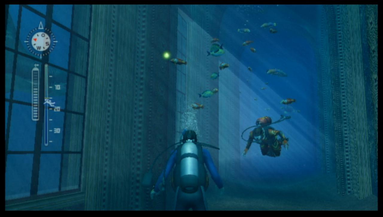 [19/02/2010] Endless Ocean 2 - Der Ruf des Meeres: Tomb Raider? In der Ägäis entdeckt ihr ein altes im Meer untergegangenes Schloss!