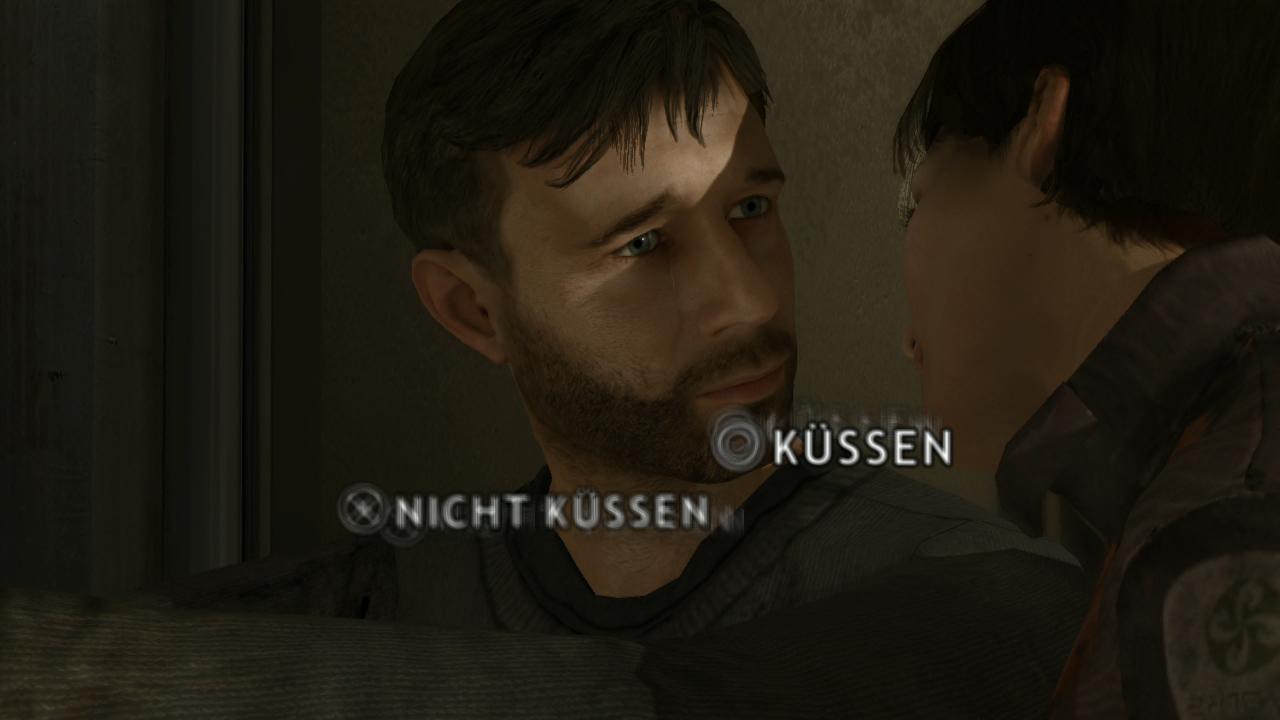 [18/02/2010] Heavy Rain-Test: Denkpause - Gedanken schwirren als Tastensymbole um den Kopf eurer Spielfigur.
