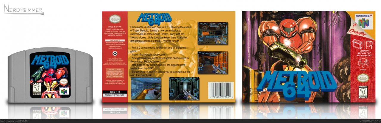 [03/03/2010] Metroid 64: N64-Design
