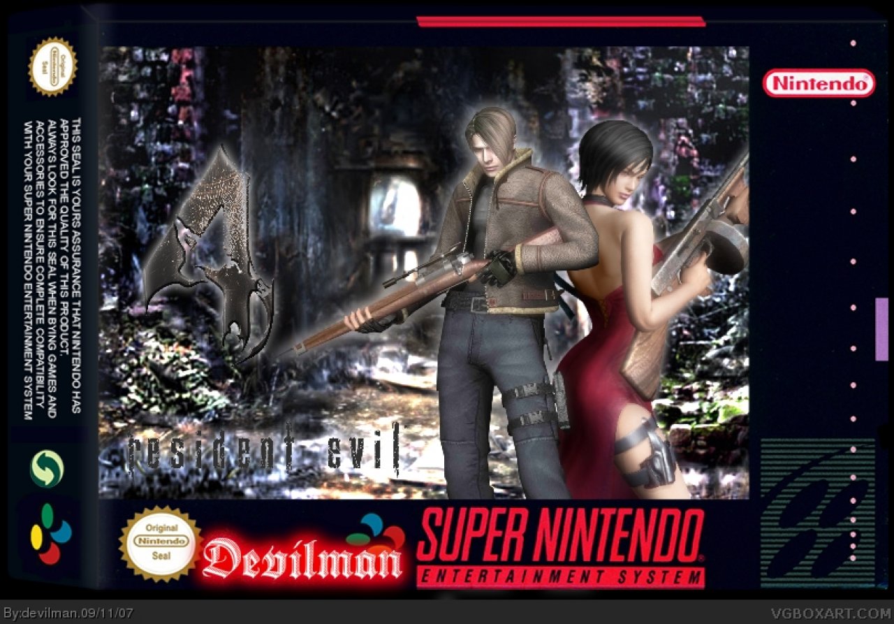 [03/03/2010] Resident Evil 4: SNES-Design
